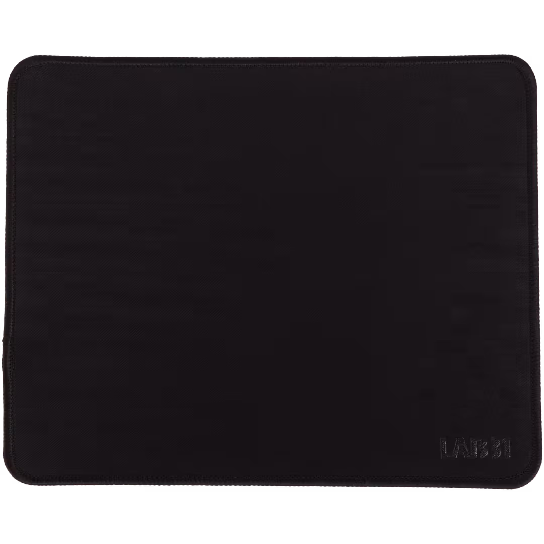 Muismat Antislip 25 x 20 cm Waterproof Zwart